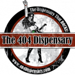 404 dispensary logo