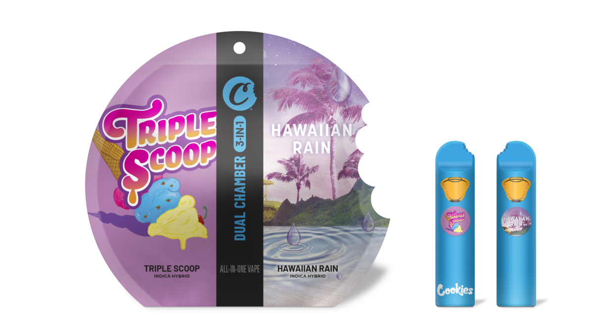 CK DualChamber 3 IN 1 Vape TripScoop HawaiianRain Pouch Hardware