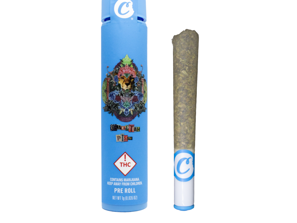 Cookies pre roll cheetah piss