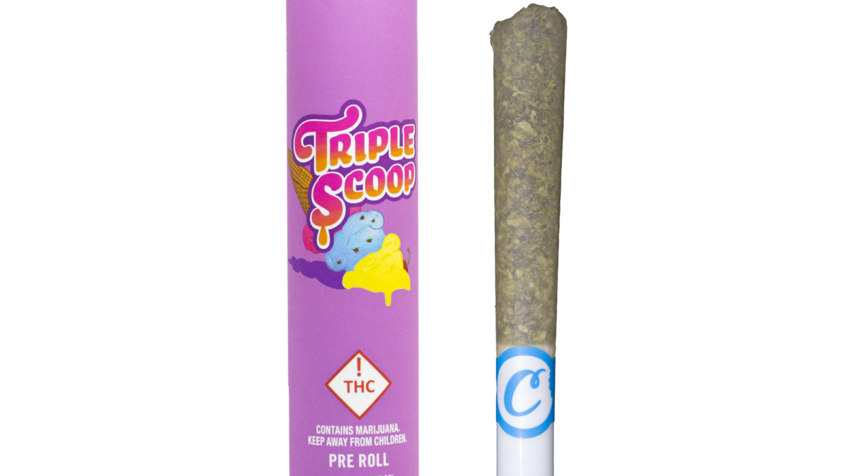 Cookies pre roll triple scoop