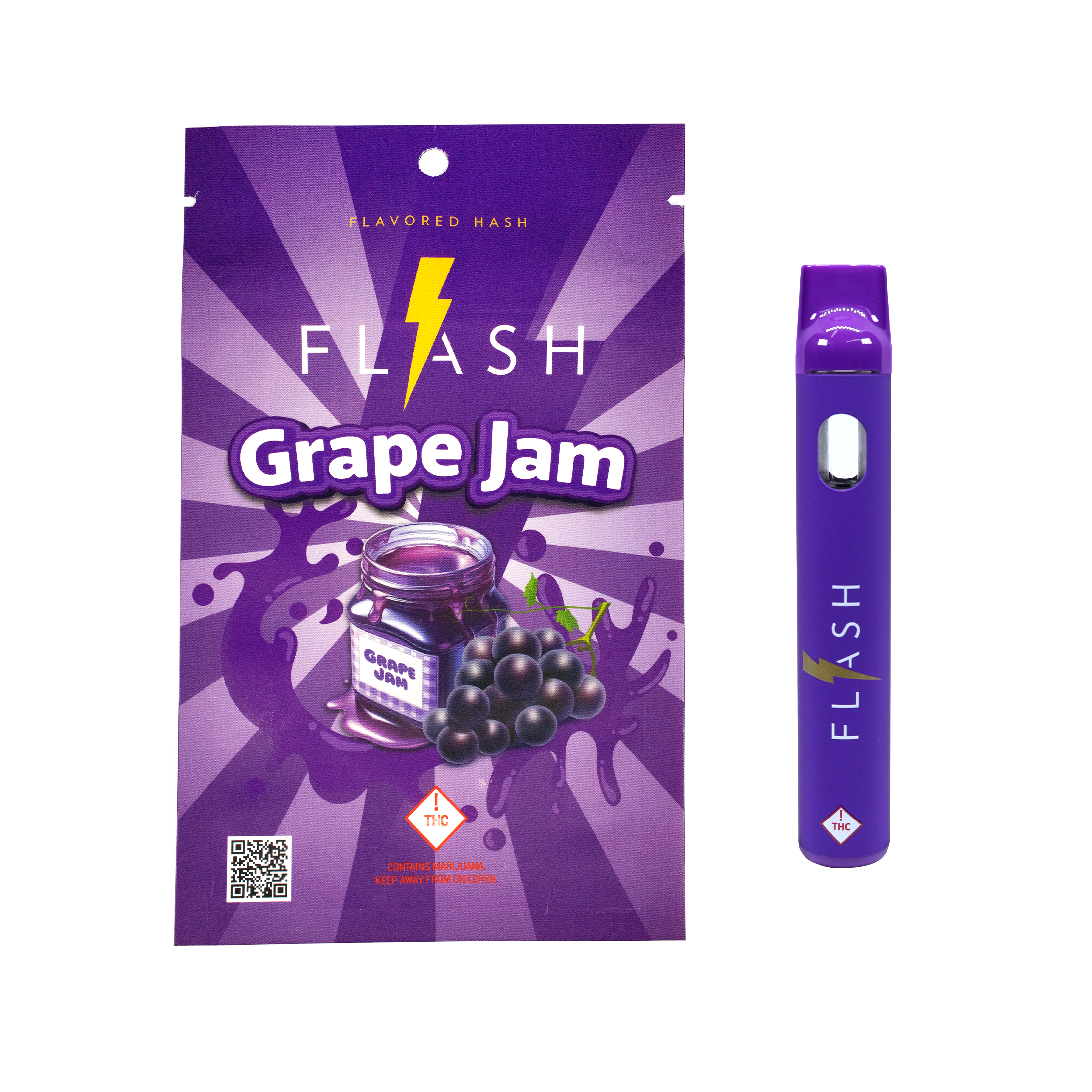 flash grape jam