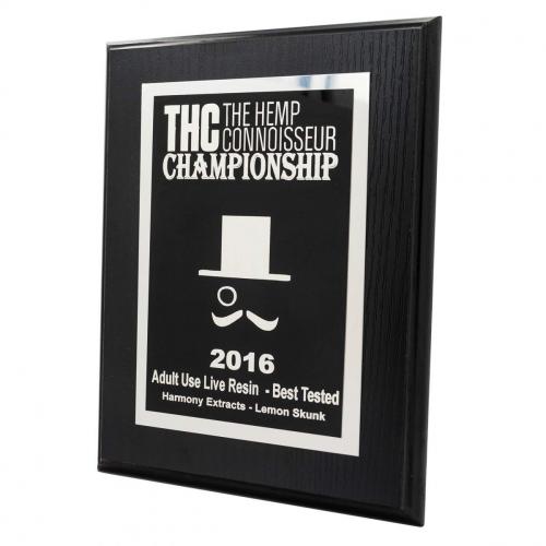 THC CUP 2016 - 1st Place Live Resin Lemon Skunk